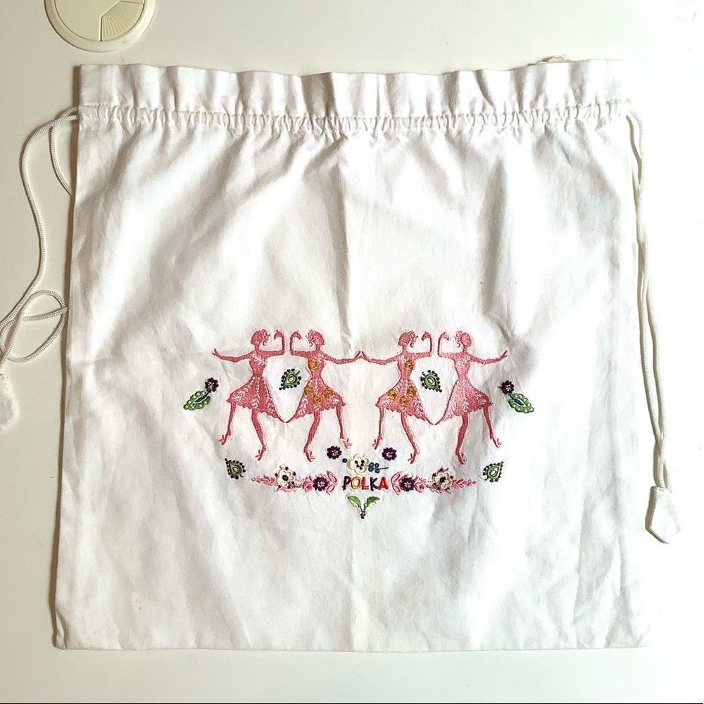 Dust Bag Storage Bag Girlfriends Polka Dancing